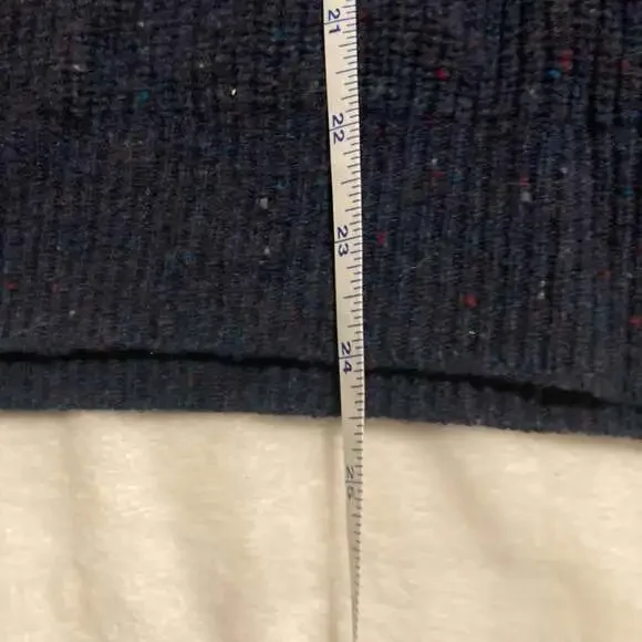 Bonobos Men's Donegal Crew Neck Ribbed Speckled Sweater Size S - Picture 4 of 7